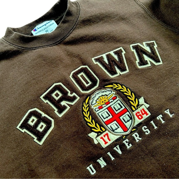 Brown University Ivy League College Unisex Sweatshirt, Size XS - Picture 1 of 7